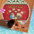 Poland Christmas Beach Blanket Polish Pierogi Mascot Nativity Scene - Wonder Print Shop