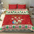 Poland Christmas Bedding Set Polish Pierogi Mascot Nativity Scene - Wonder Print Shop