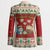 Poland Christmas Blazer Polish Pierogi Mascot Nativity Scene - Wonder Print Shop