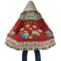 Poland Christmas Cloak Polish Pierogi Mascot Nativity Scene - Wonder Print Shop