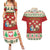 Poland Christmas Couples Matching Summer Maxi Dress and Hawaiian Shirt Polish Pierogi Mascot Nativity Scene - Wonder Print Shop