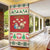 Poland Christmas Door Cover Polish Pierogi Mascot Nativity Scene - Wonder Print Shop