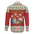 Poland Christmas Family Matching Long Sleeve Bodycon Dress and Hawaiian Shirt Polish Pierogi Mascot Nativity Scene - Wonder Print Shop