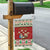 Poland Christmas Garden Flag Polish Pierogi Mascot Nativity Scene - Wonder Print Shop