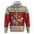 Poland Christmas Hoodie Polish Pierogi Mascot Nativity Scene - Wonder Print Shop