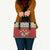 Poland Christmas Leather Bag Polish Pierogi Mascot Nativity Scene - Wonder Print Shop