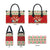 Poland Christmas Leather Bag Polish Pierogi Mascot Nativity Scene - Wonder Print Shop