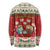 Poland Christmas Long Sleeve Shirt Polish Pierogi Mascot Nativity Scene - Wonder Print Shop