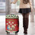 Poland Christmas Luggage Cover Polish Pierogi Mascot Nativity Scene - Wonder Print Shop