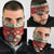 Poland Christmas Neck Gaiter Polish Pierogi Mascot Nativity Scene - Wonder Print Shop