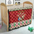Poland Christmas Quilt Polish Pierogi Mascot Nativity Scene - Wonder Print Shop