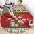 Poland Christmas Round Carpet Polish Pierogi Mascot Nativity Scene - Wonder Print Shop
