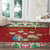 Poland Christmas Round Carpet Polish Pierogi Mascot Nativity Scene - Wonder Print Shop