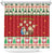 Poland Christmas Shower Curtain Polish Pierogi Mascot Nativity Scene - Wonder Print Shop