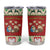 Poland Christmas Tumbler Cup Polish Pierogi Mascot Nativity Scene - Wonder Print Shop
