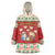 Poland Christmas Wearable Blanket Hoodie Polish Pierogi Mascot Nativity Scene - Wonder Print Shop