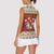 Poland Christmas Women Sleeveless Polo Shirt Polish Pierogi Mascot Nativity Scene - Wonder Print Shop