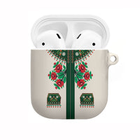 Polish Highlander Folk Costume AirPods Case Podhale Heritage Floral Style