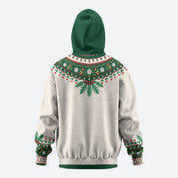 Polish Highlander Folk Costume Hoodie Podhale Heritage Floral Style