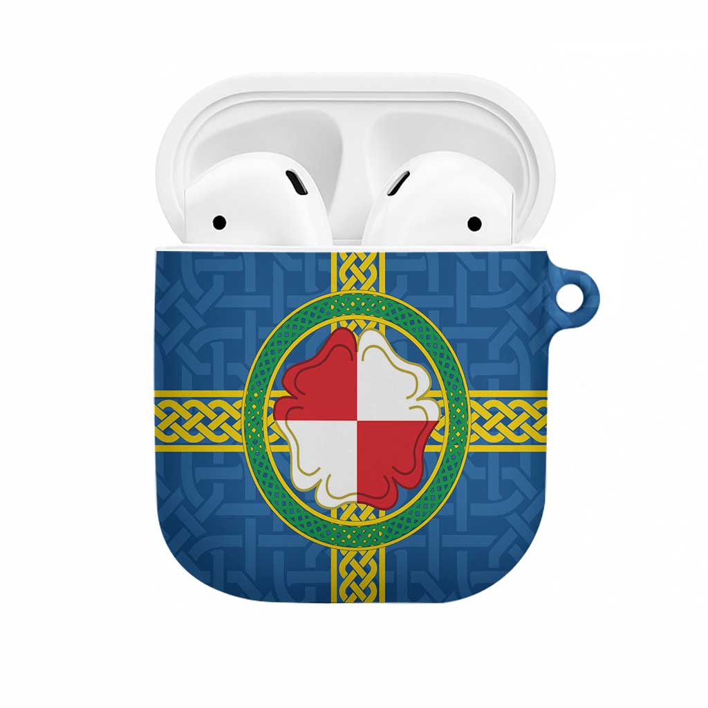 Pembrokeshire Wales AirPods Case Flag And Map Celtic Style - Wonder Print Shop
