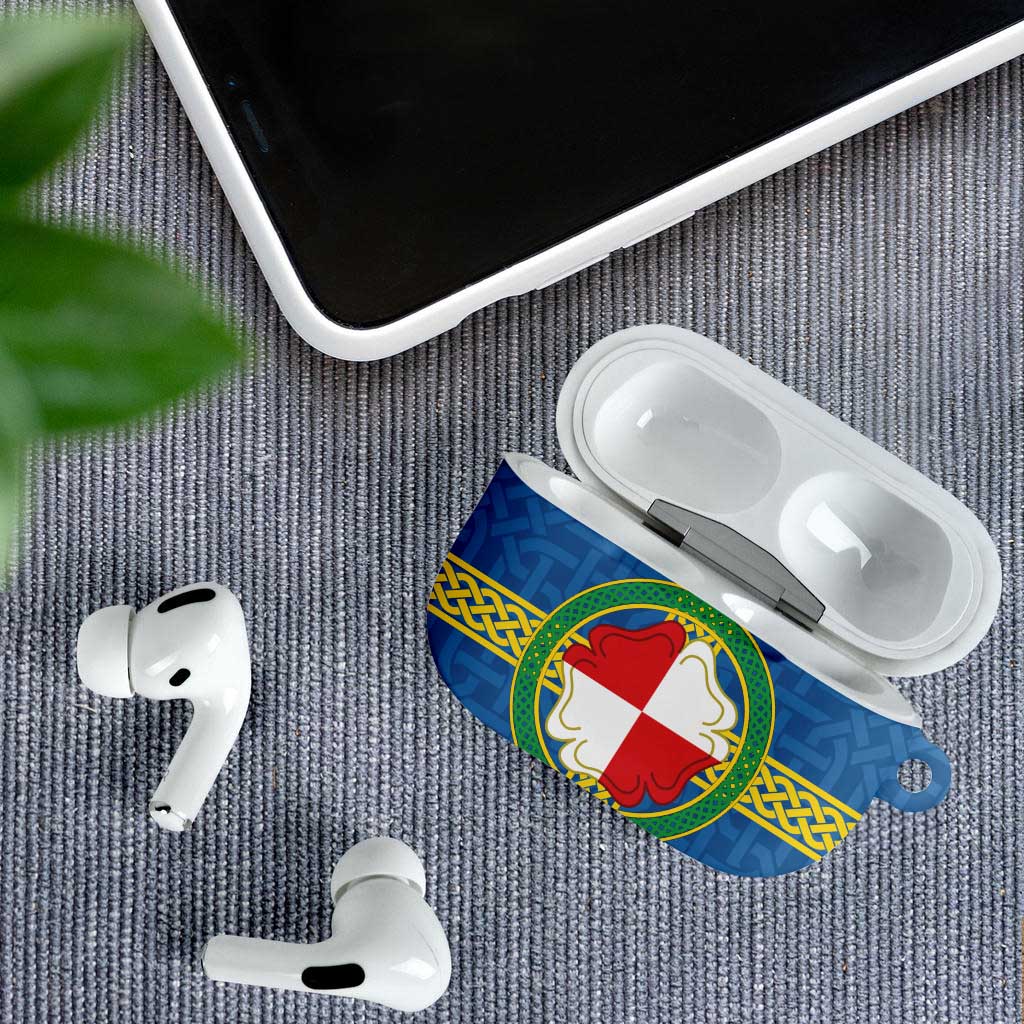 Pembrokeshire Wales AirPods Case Flag And Map Celtic Style - Wonder Print Shop