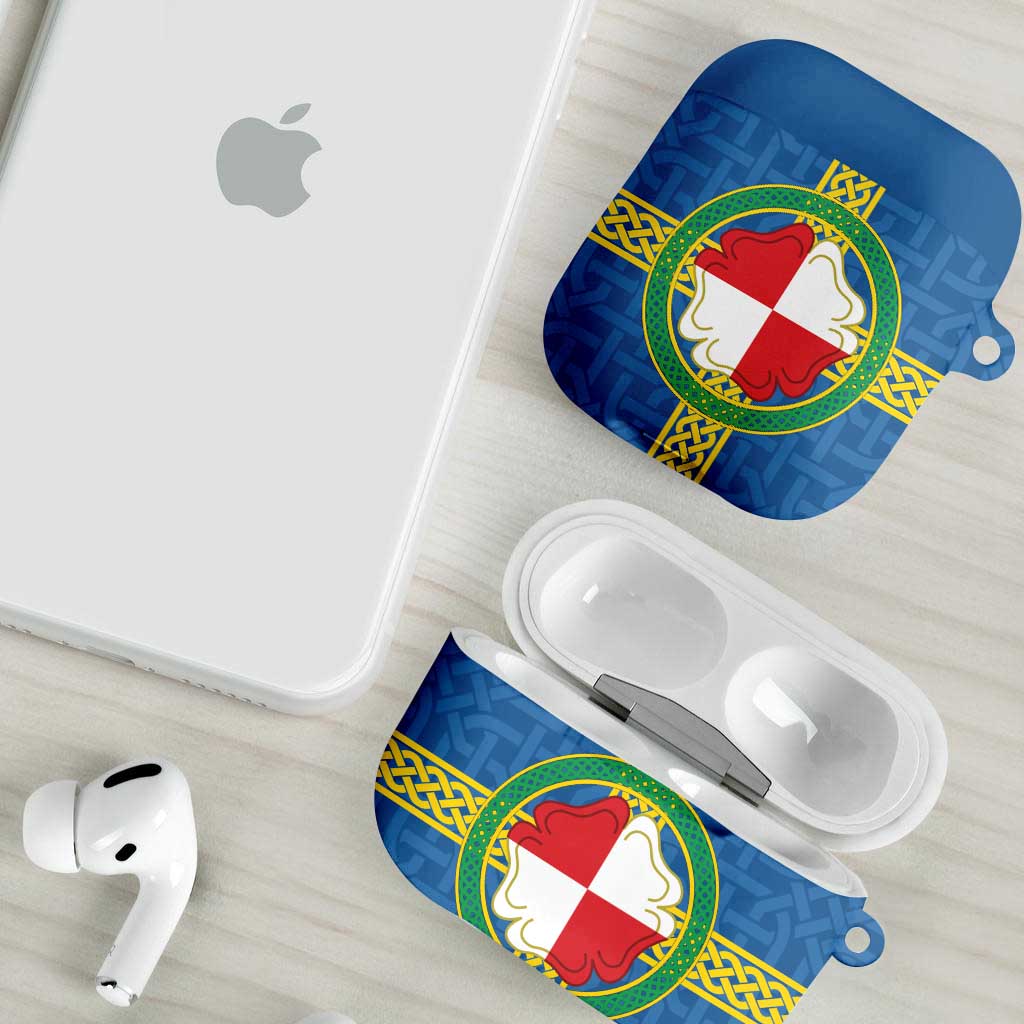 Pembrokeshire Wales AirPods Case Flag And Map Celtic Style - Wonder Print Shop