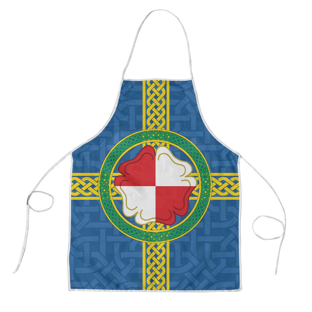 Pembrokeshire Wales Apron Flag And Map Celtic Style - Wonder Print Shop