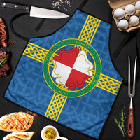 Pembrokeshire Wales Apron Flag And Map Celtic Style - Wonder Print Shop