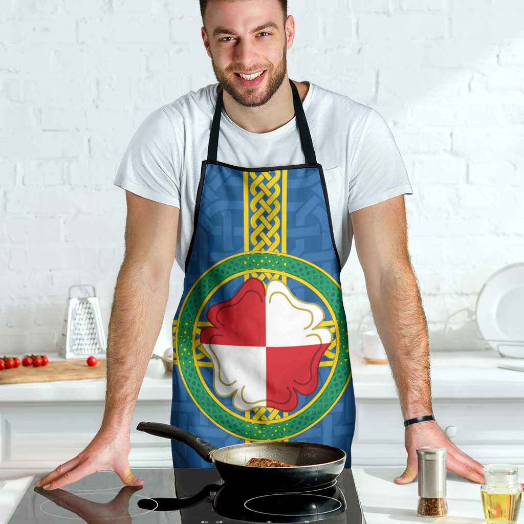 Pembrokeshire Wales Apron Flag And Map Celtic Style - Wonder Print Shop