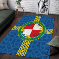 Pembrokeshire Wales Area Rug Flag And Map Celtic Style - Wonder Print Shop
