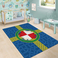 Pembrokeshire Wales Area Rug Flag And Map Celtic Style - Wonder Print Shop