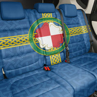 Pembrokeshire Wales Back Car Seat Cover Flag And Map Celtic Style - Wonder Print Shop