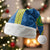 Pembrokeshire Wales Christmas Santa Hat Flag And Map Celtic Style - Wonder Print Shop