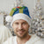 Pembrokeshire Wales Christmas Santa Hat Flag And Map Celtic Style - Wonder Print Shop