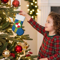 Pembrokeshire Wales Christmas Stocking Flag And Map Celtic Style - Wonder Print Shop