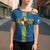Pembrokeshire Wales Cross Shoulder Shirt Flag And Map Celtic Style - Wonder Print Shop