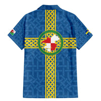 Pembrokeshire Wales Family Matching Mermaid Dress and Hawaiian Shirt Flag And Map Celtic Style - Wonder Print Shop