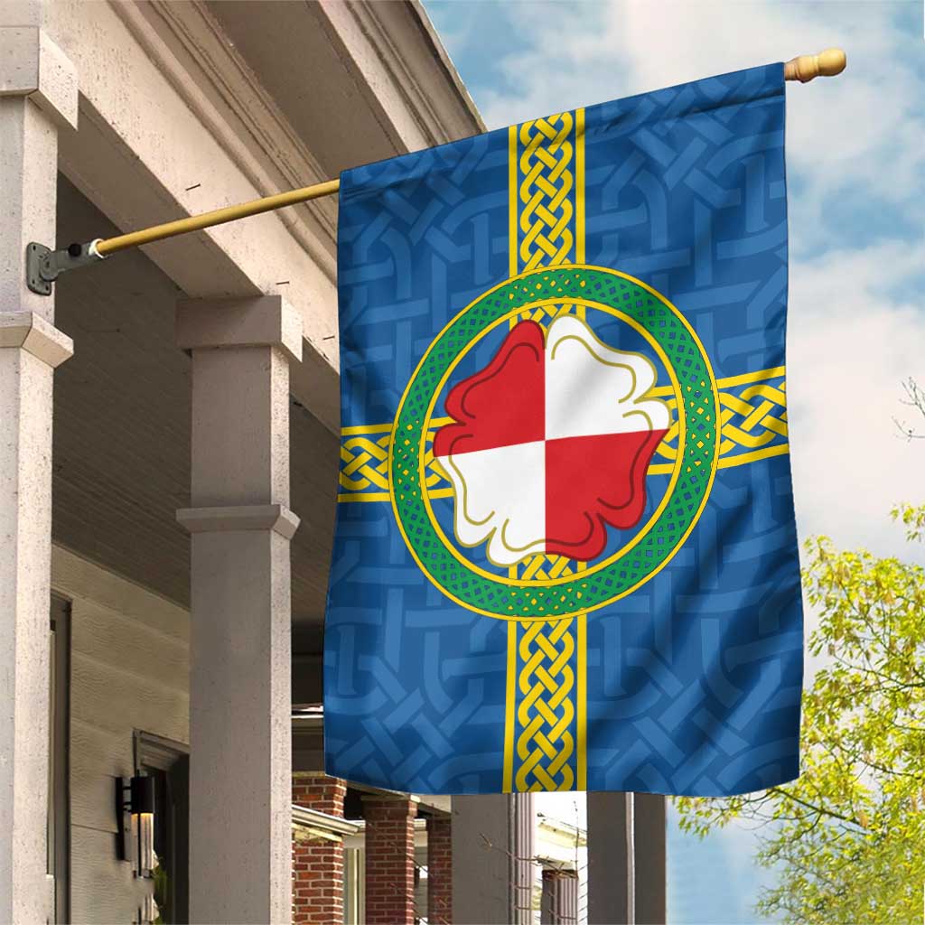 Pembrokeshire Wales Garden Flag Flag And Map Celtic Style - Wonder Print Shop