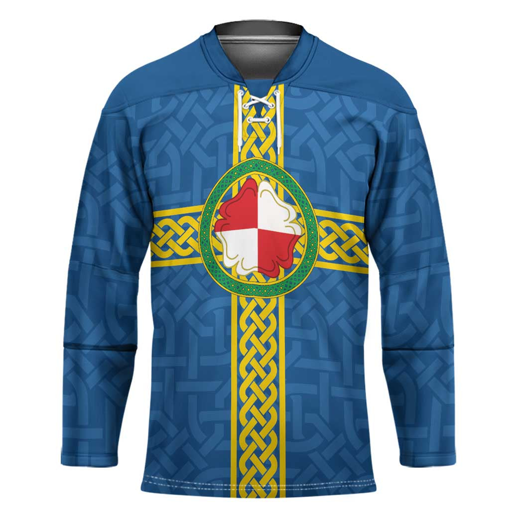 Pembrokeshire Wales Hockey Jersey Flag And Map Celtic Style - Wonder Print Shop