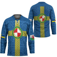 Pembrokeshire Wales Hockey Jersey Flag And Map Celtic Style - Wonder Print Shop