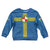 Pembrokeshire Wales Kid Ugly Christmas Sweater Flag And Map Celtic Style - Wonder Print Shop