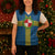 Pembrokeshire Wales Christmas Knitted V-Neck Vest Flag And Map Celtic Style - Wonder Print Shop