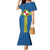 Pembrokeshire Wales Mermaid Dress Flag And Map Celtic Style - Wonder Print Shop