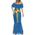 Pembrokeshire Wales Mermaid Dress Flag And Map Celtic Style - Wonder Print Shop