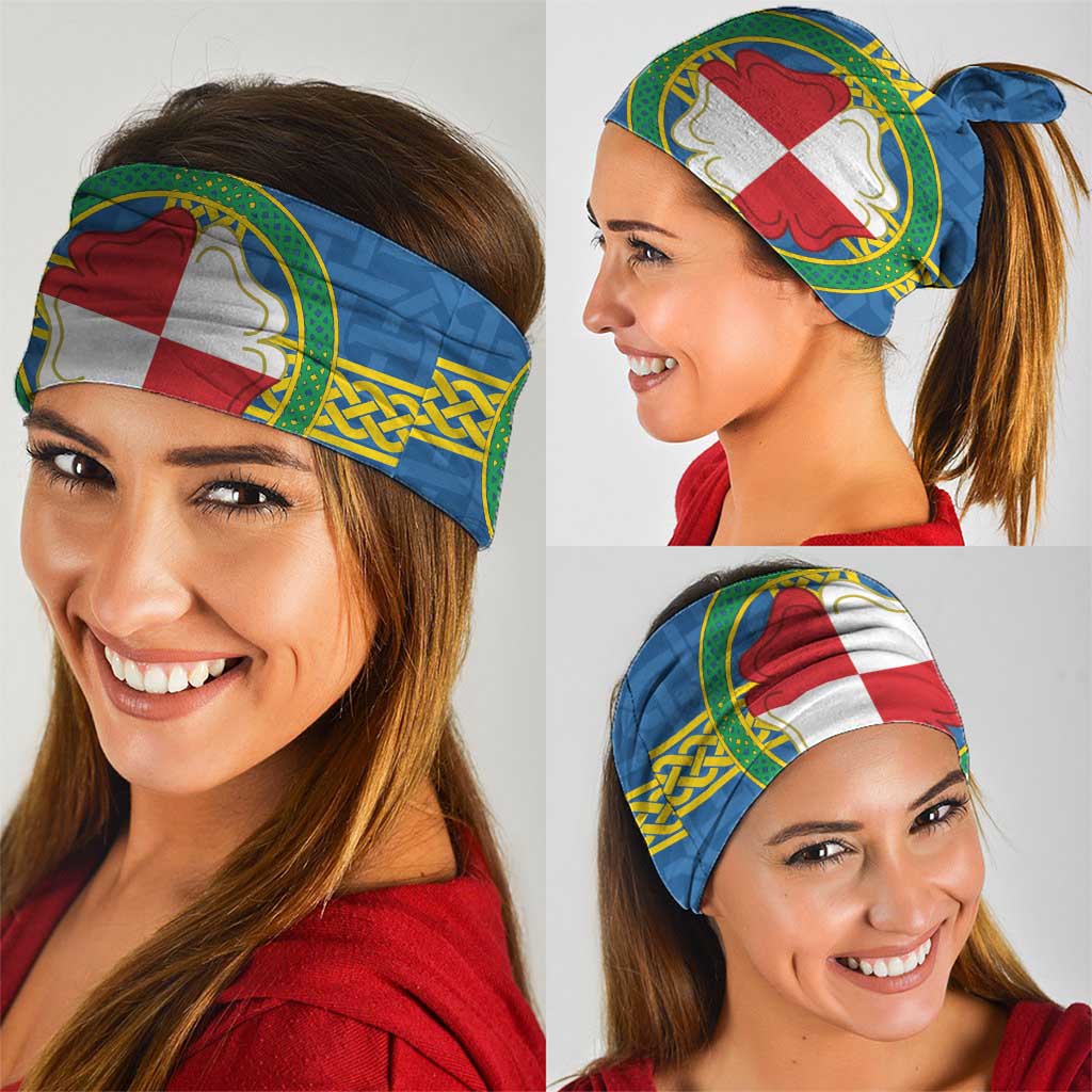 Pembrokeshire Wales Neck Gaiter Flag And Map Celtic Style - Wonder Print Shop