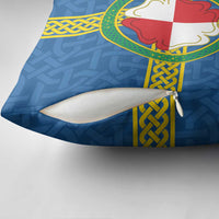 Pembrokeshire Wales Pillow Cover Flag And Map Celtic Style - Wonder Print Shop