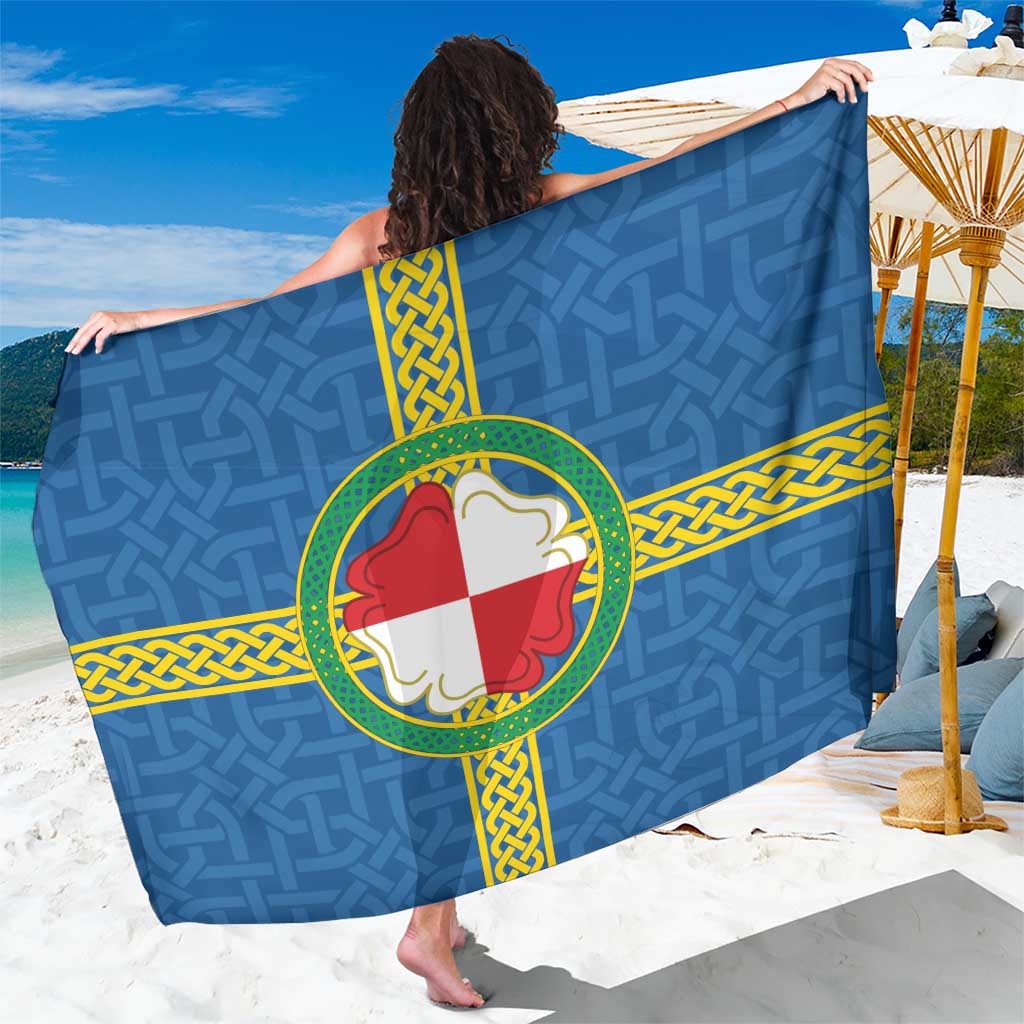 Pembrokeshire Wales Sarong Flag And Map Celtic Style - Wonder Print Shop