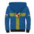 Pembrokeshire Wales Sherpa Hoodie Flag And Map Celtic Style - Wonder Print Shop