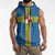 Pembrokeshire Wales Sleeveless Zip Hoodie Flag And Map Celtic Style - Wonder Print Shop