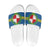 Pembrokeshire Wales Slide Sandals Flag And Map Celtic Style - Wonder Print Shop
